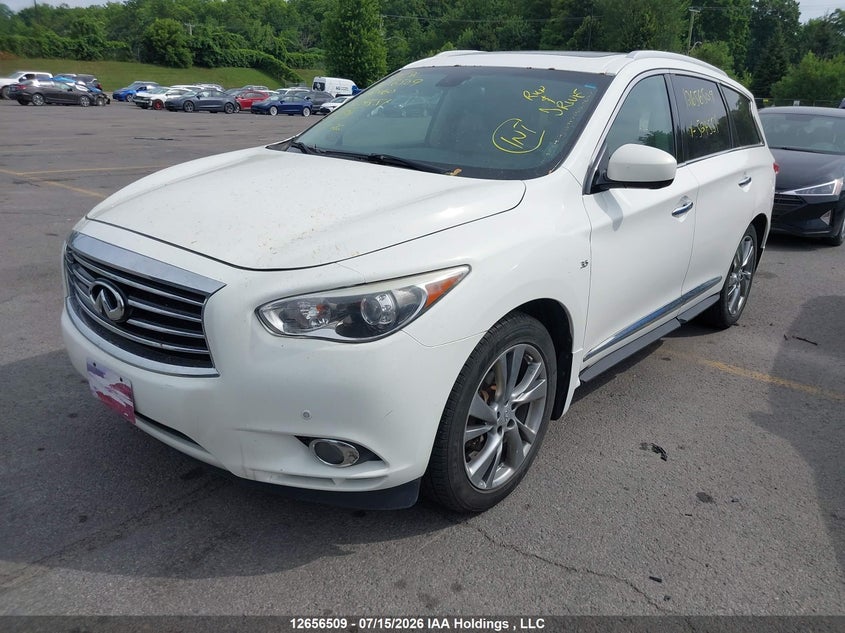 Vin: 5n1al0mm0ec524551, lot: 3058547, infiniti qx60 20142