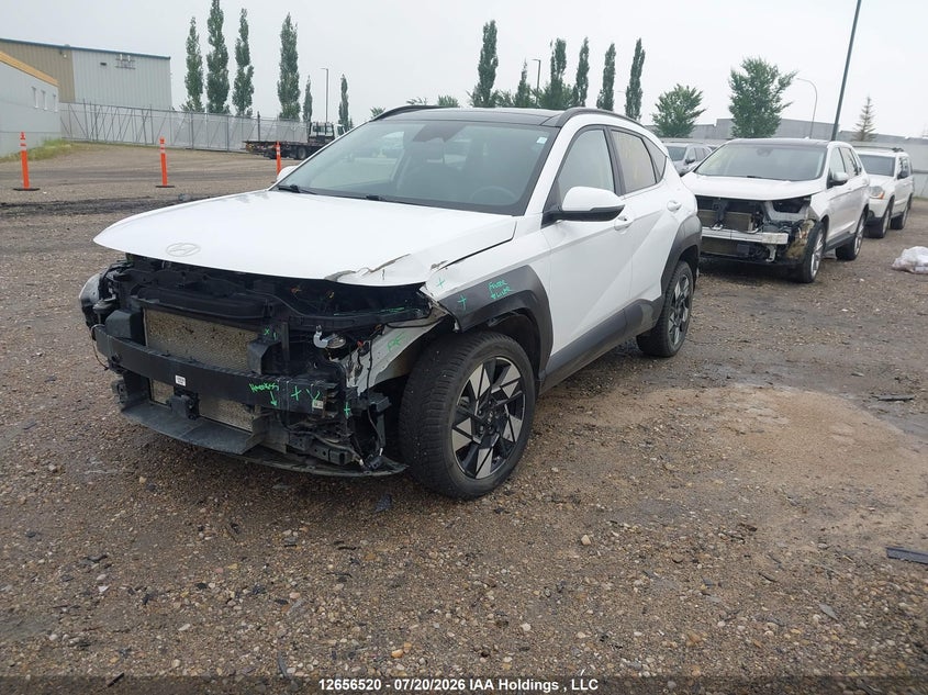 2024 Hyundai Kona 2.0L Preferred With Trend Package, Удар спереди, IAAI, VIN KM8HCCAB9RU122062 — фото 2