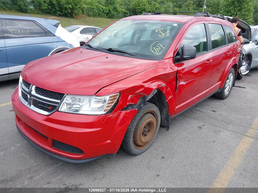 Vin: 3c4pdcab6ft576661, lot: 3058565, dodge journey se 20152