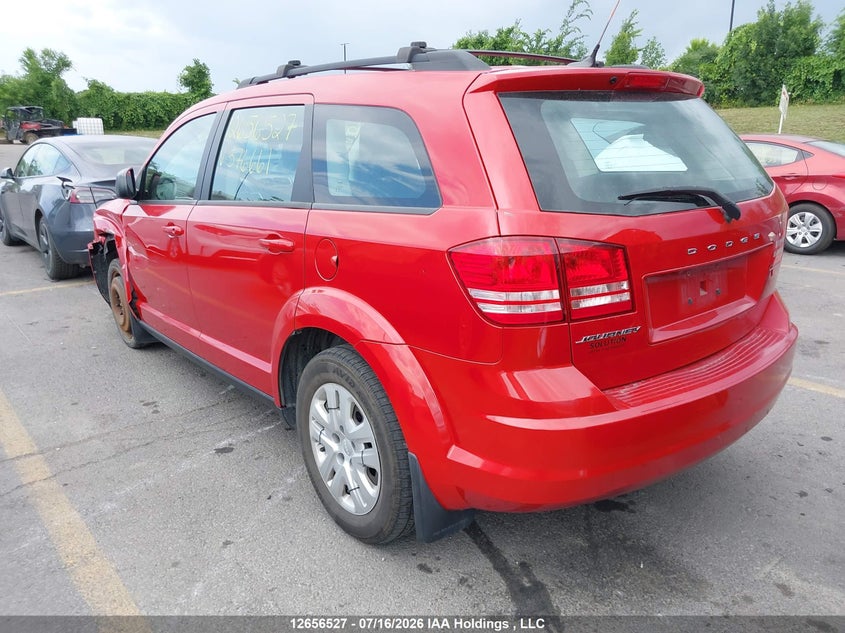 Vin: 3c4pdcab6ft576661, lot: 3058565, dodge journey se 20153