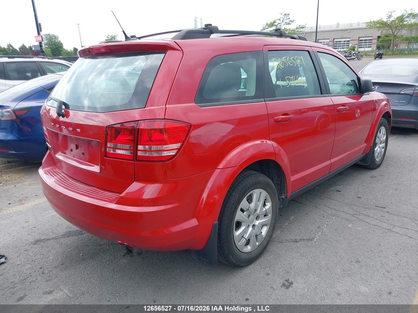 Vin: 3c4pdcab6ft576661, lot: 3058565, dodge journey se 20154