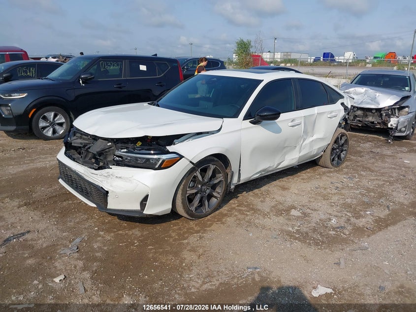 Vin: 2hgfe4f82sh018838, lot: 3058579, honda civic 20252
