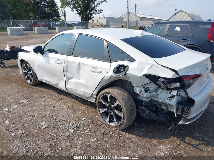 Vin: 2hgfe4f82sh018838, lot: 3058579, honda civic 20253