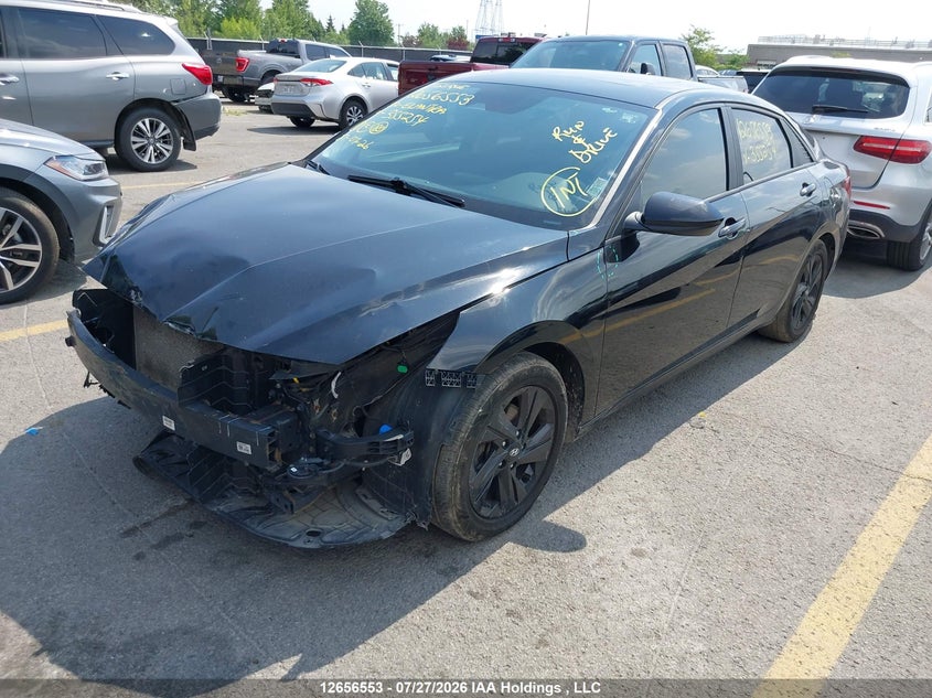 Vin: kmhlm4ag6nu355254, lot: 3058591, hyundai elantra preferred ivt with sun and tech package 20222