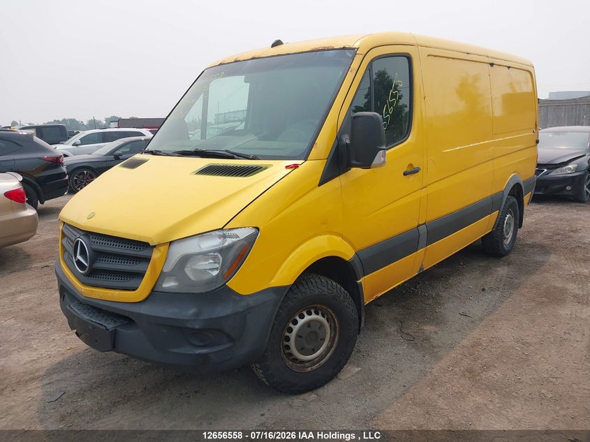 2015 Mercedes-Benz Sprinter, Удар сзади, IAAI, VIN WD3BE7DC9FP164476 — фото 2