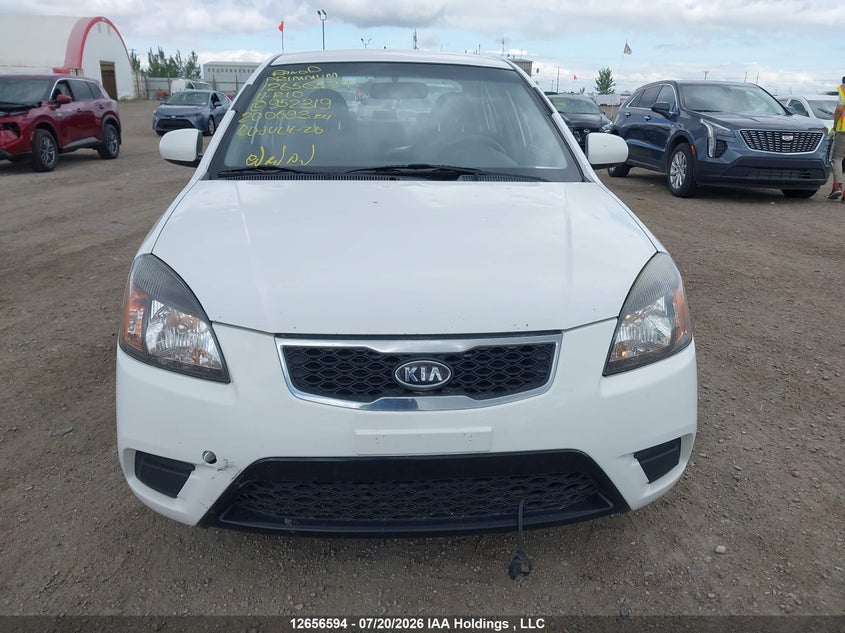 2011 Kia Rio Ex/Ex-Convenience VIN: KNADH4B35B6952319 Lot: 12656594