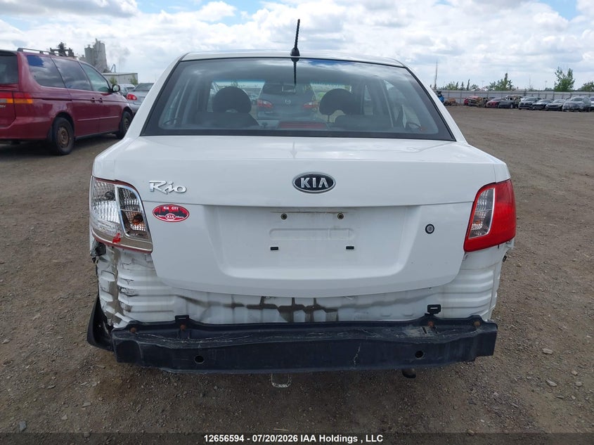 2011 Kia Rio Ex/Ex-Convenience VIN: KNADH4B35B6952319 Lot: 12656594