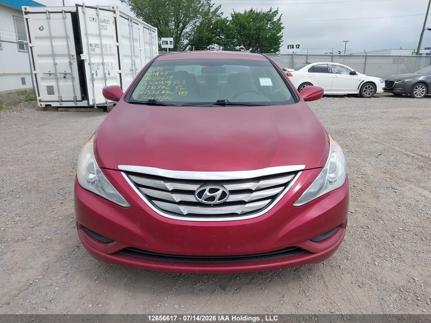 2013 Hyundai Sonata Gls VIN: 5NPEB4AC4DH731846 Lot: 12656617