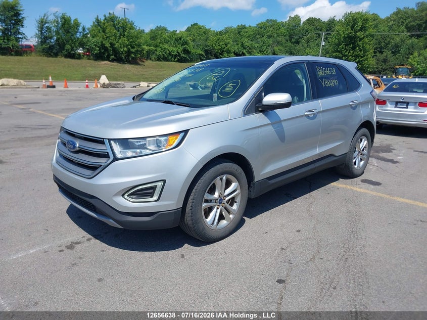 Vin: 2fmpk4j88hbb84890, lot: 3058688, ford edge sel 20172