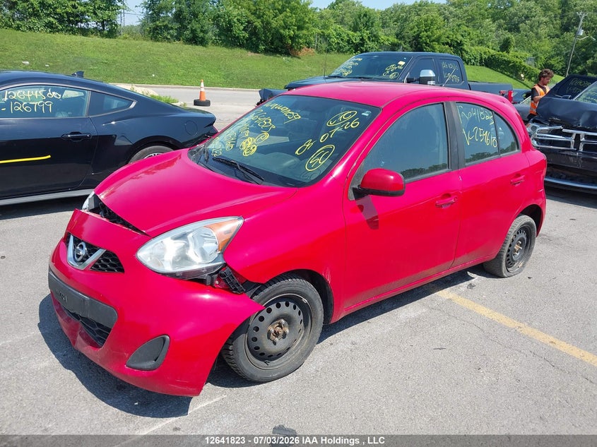 Vin: 3n1ck3cp8hl254610, lot: 3058690, nissan micra s/sr/sv 20172