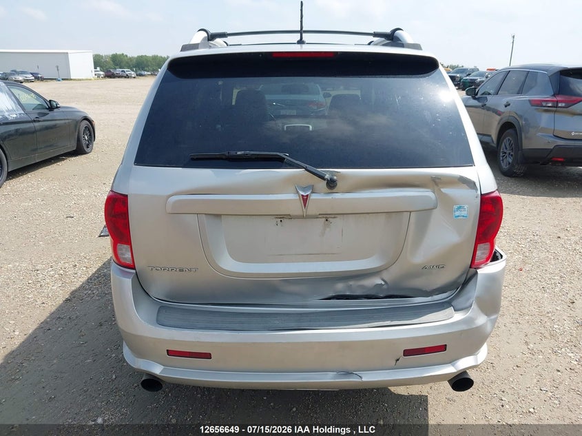 2008 Pontiac Torrent Gxp VIN: 2CKDL737586040015 Lot: 12656649