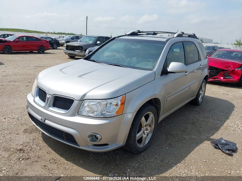 2008 Pontiac Torrent, Rear, IAAI, VIN 2CKDL737586040015 — photo 2