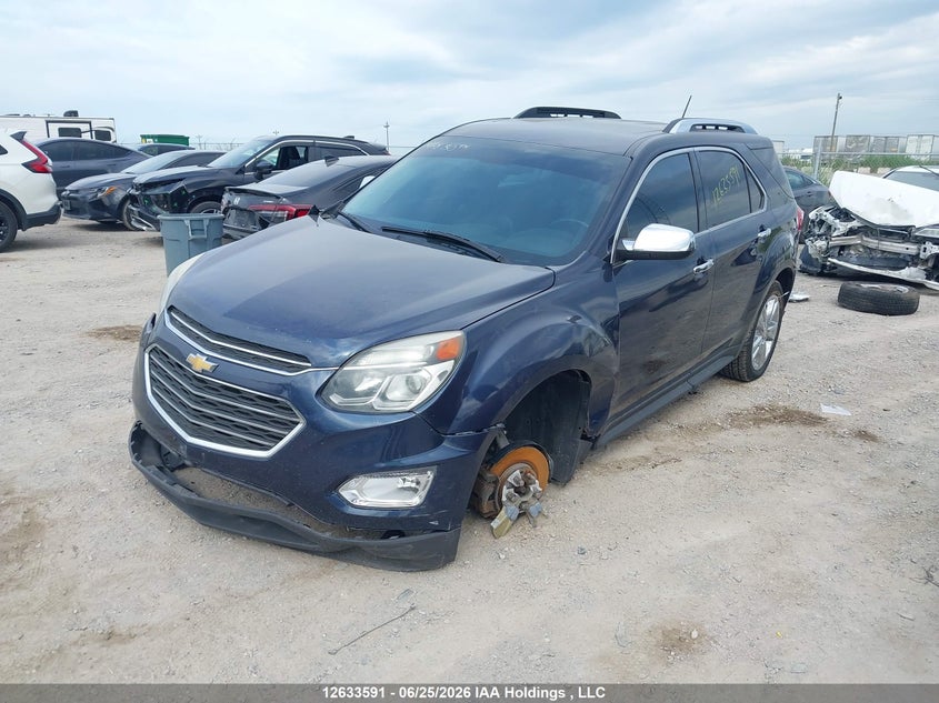 2017 Chevrolet Equinox, Удар спереди, IAAI, VIN 2GNFLGE3XH6121058 — фото 2