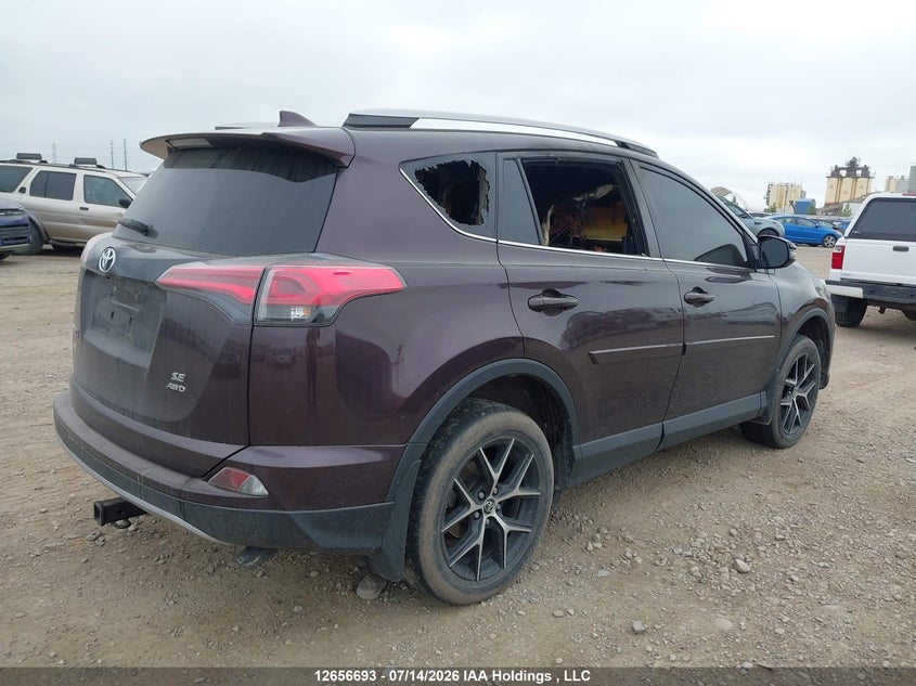 Vin: 2t3jfrev3jw760805, lot: 3058765, toyota rav4 se 20184