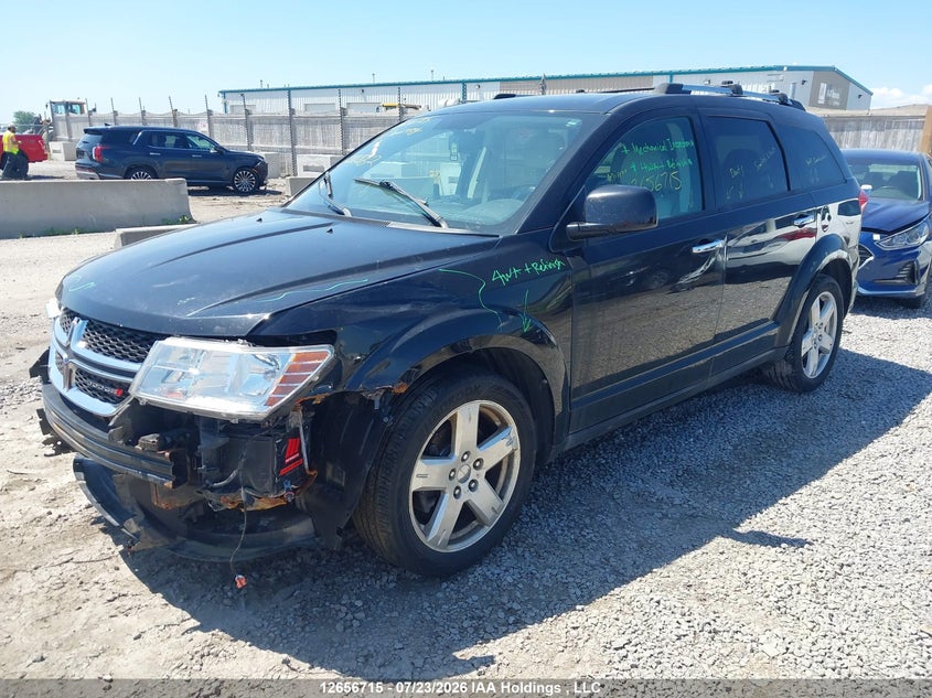 2012 Dodge Journey, Front, IAAI, VIN 3C4PDDFG4CT312862 — photo 2