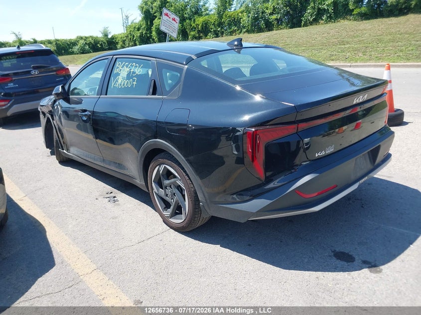 Vin: 3kpfu4de7se200007, lot: 3058808, kia k4 ex/ex+ 20253