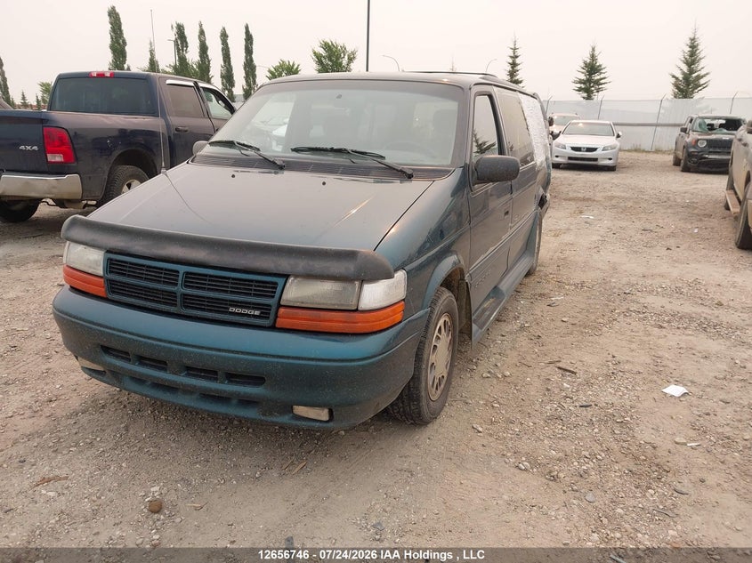 1994 Dodge Caravan, Rear, IAAI, VIN 1B4GH54R6RX162584 — photo 2