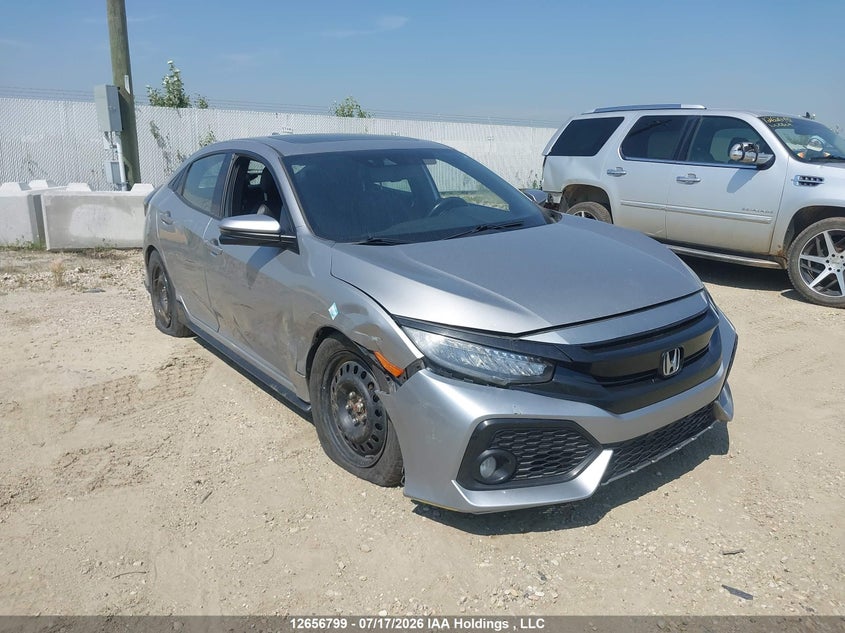Vin: shhfk7h9xju307029, lot: 3058871, honda civic sport touring 20181