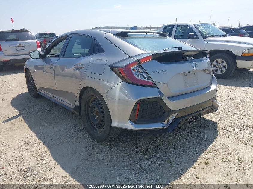 Vin: shhfk7h9xju307029, lot: 3058871, honda civic sport touring 20183