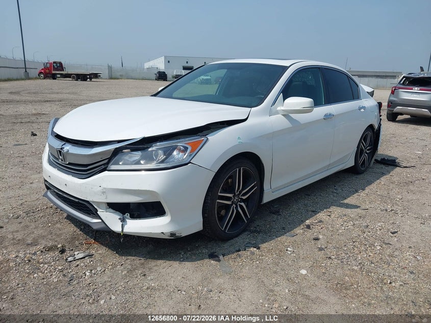 2016 Honda Accord, Удар ззаду, IAAI, VIN 1HGCR2F53GA807846 — фото 2
