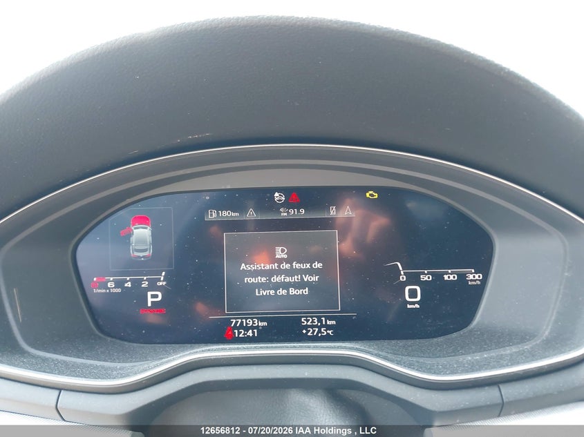 2020 Audi A5 2.0T Progressiv VIN: WAUFNCF54LA015239 Lot: 12656812
