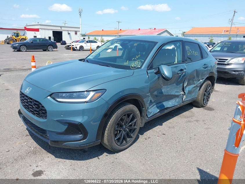 2024 Honda Hr-V Ex-L Navi, Левый бок, IAAI, VIN 3CZRZ2H71RM108352 — фото 2