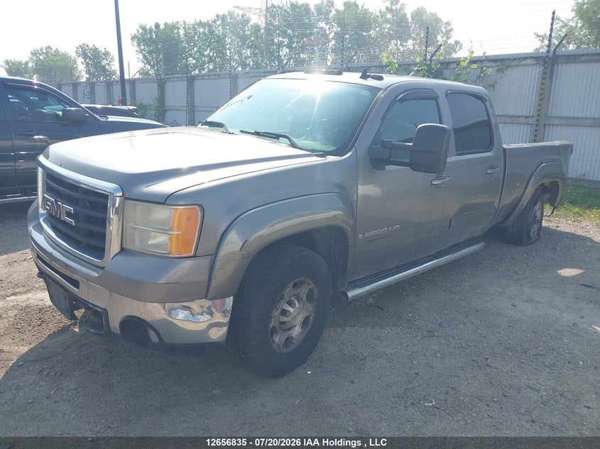 2008 GMC Sierra, Переворот, IAAI, VIN 1GTHK23K18F126771 — фото 2