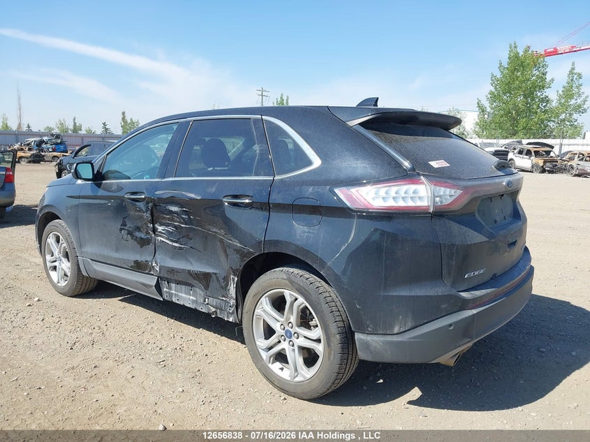 Vin: 2fmpk4k81hbc38528, lot: 3058910, ford edge titanium 20173