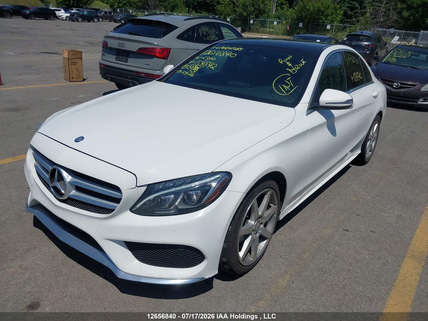 2016 Mercedes-Benz C 300 4Matic, Можливі проблеми з механікою, IAAI, VIN 55SWF4KB2GU154542 — фото 2