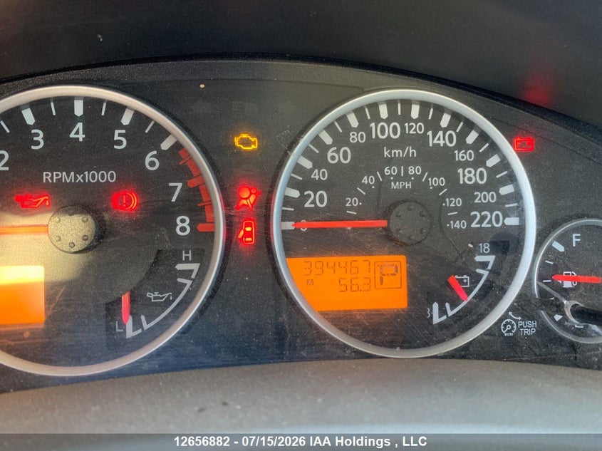 2012 NISSAN PATHFINDER SPORT UTILITY VEHICLE 4.0L V-6 DOHC, VVT, 266HP