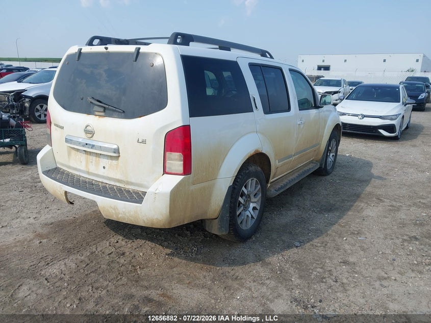 2012 NISSAN PATHFINDER SPORT UTILITY VEHICLE 4.0L V-6 DOHC, VVT, 266HP