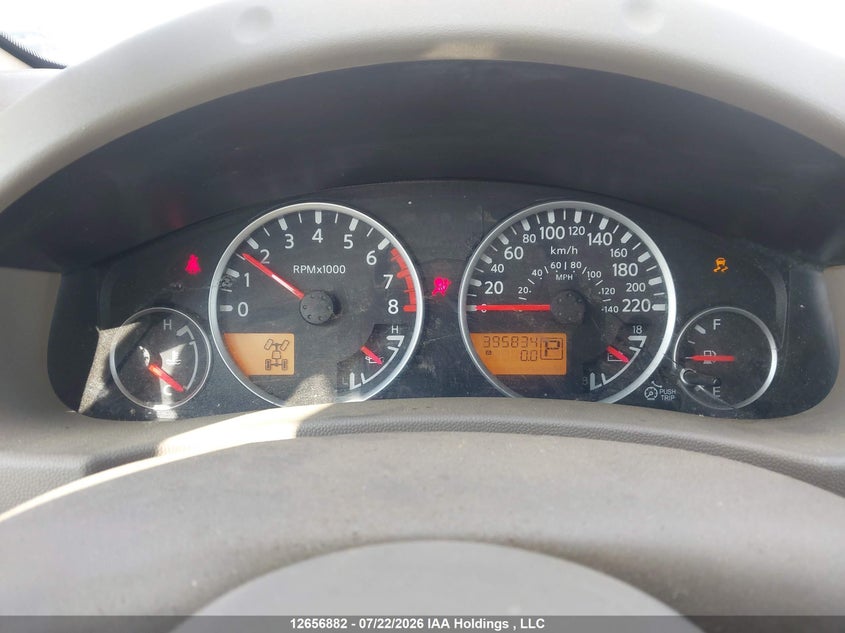 2012 NISSAN PATHFINDER SPORT UTILITY VEHICLE 4.0L V-6 DOHC, VVT, 266HP
