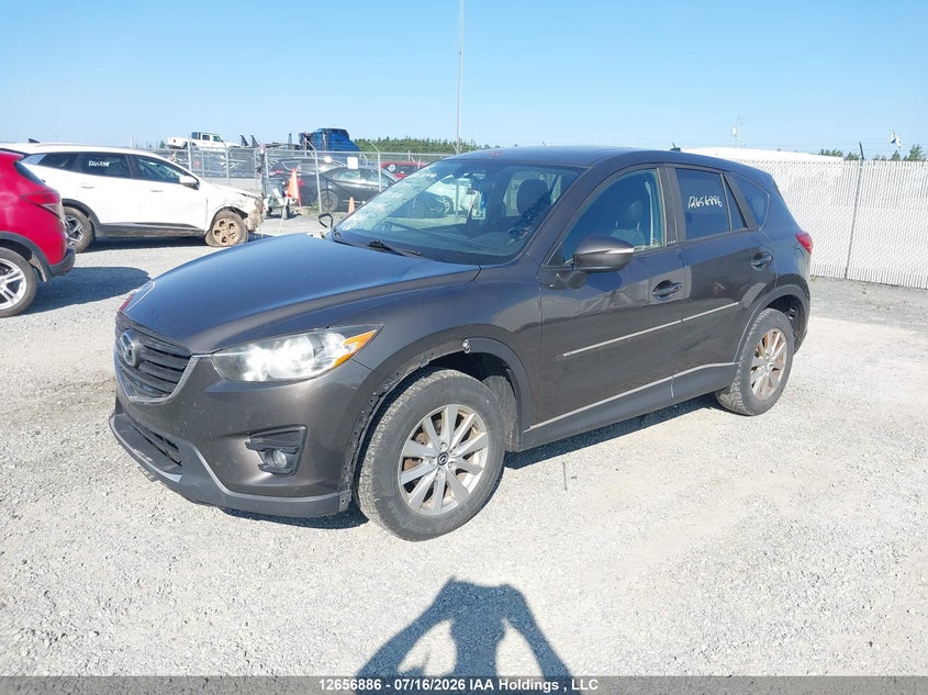 2016 Mazda CX-5, Front, IAAI, VIN JM3KE4CY2G0H35408 — photo 2