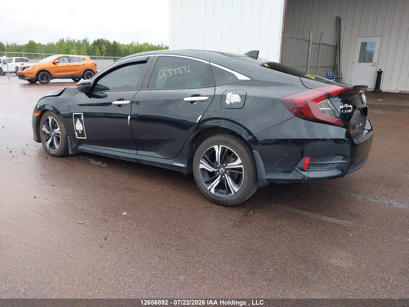 Vin: 2hgfc1f90gh108607, lot: 3058965, honda civic touring 20163