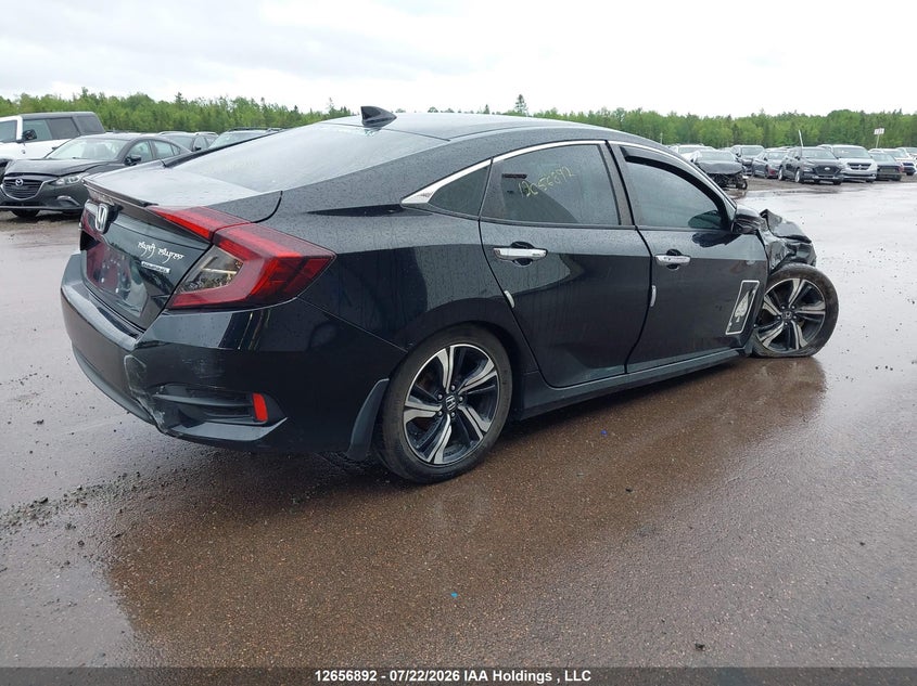 Vin: 2hgfc1f90gh108607, lot: 3058965, honda civic touring 20164