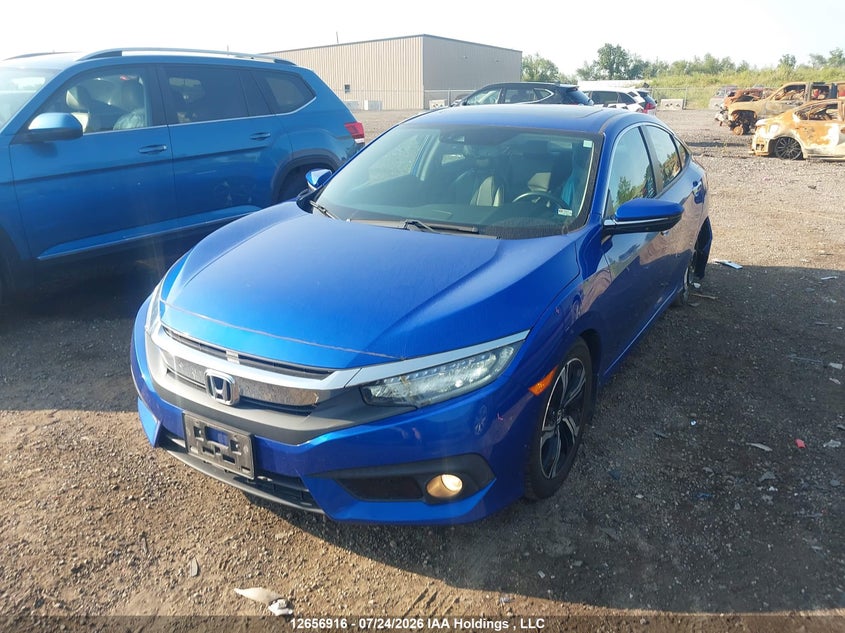 Vin: 2hgfc1f99hh103973, lot: 3058991, honda civic touring 20172