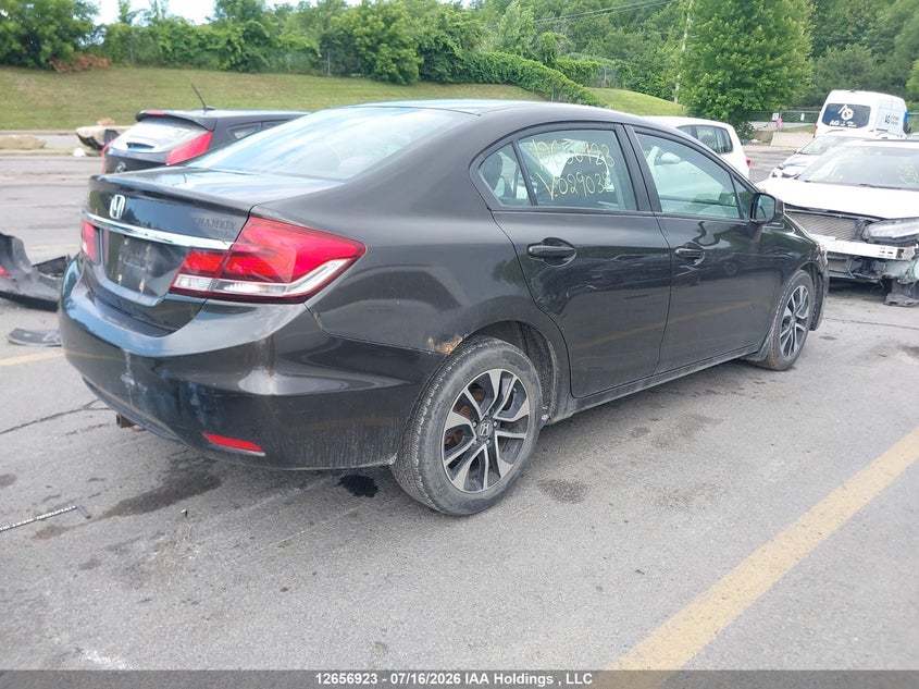 Vin: 2hgfb2f55dh029032, lot: 3058999, honda civic lx 20134