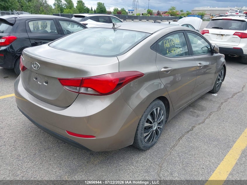 Vin: 5npdh4ae5eh489890, lot: 3059025, hyundai elantra gl 20144