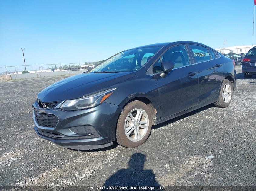 Vin: 3g1be5sm8hs537543, lot: 3059095, chevrolet cruze lt auto 20172