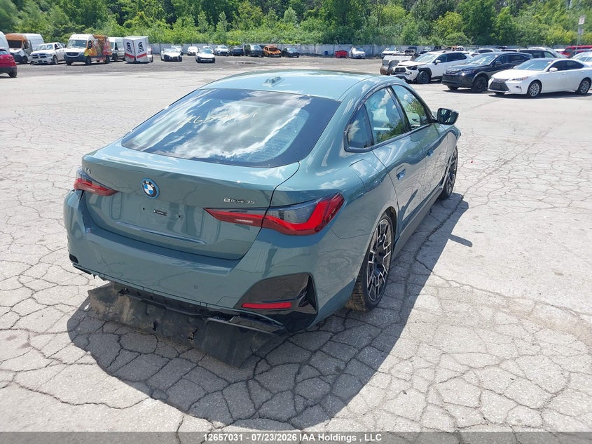Vin: wby13hd05sfv10573, lot: 3059123, bmw i4 edrive 35 20254