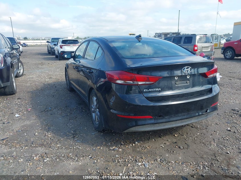 Vin: kmhd84lf0hu129759, lot: 3059146, hyundai elantra gl 20173