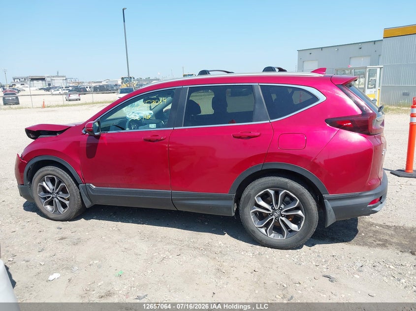 2021 Honda Cr-V Ex-L VIN: 2HKRW2H83MH232807 Lot: 12657064