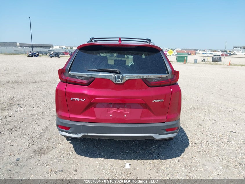 2021 Honda Cr-V Ex-L VIN: 2HKRW2H83MH232807 Lot: 12657064