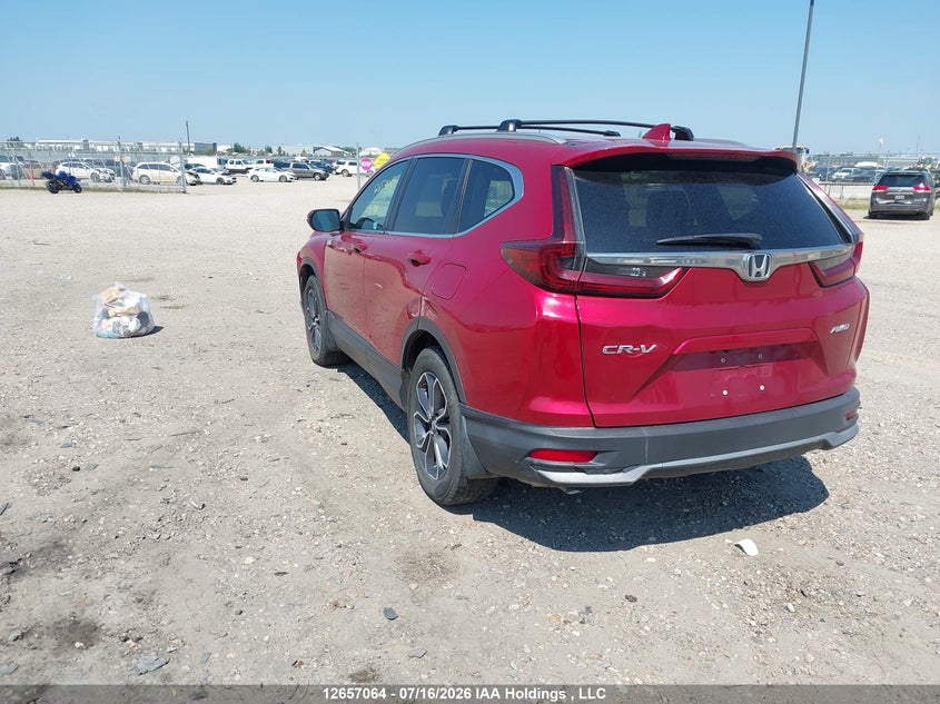 2021 Honda Cr-V Ex-L VIN: 2HKRW2H83MH232807 Lot: 12657064