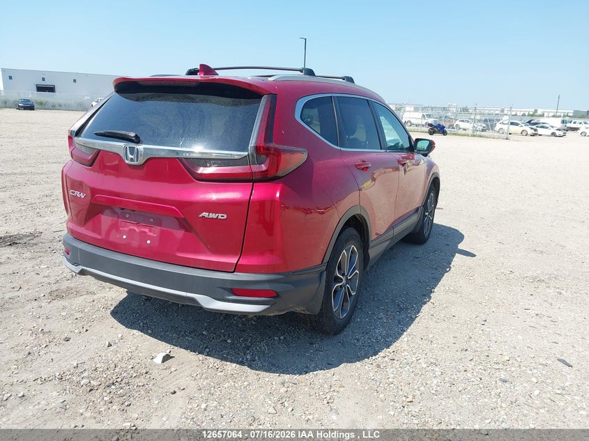 2021 Honda Cr-V Ex-L VIN: 2HKRW2H83MH232807 Lot: 12657064