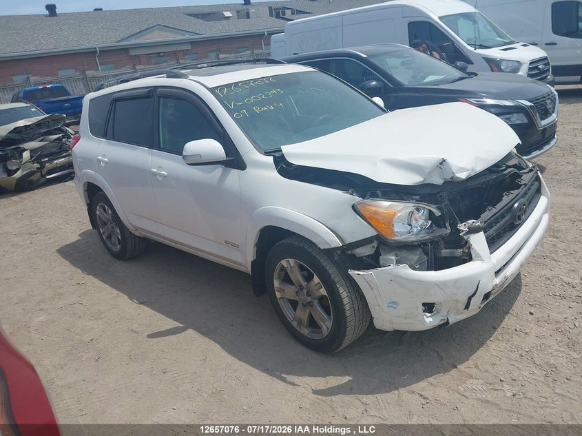 2009 TOYOTA RAV 4 SPORT UTILITY VEHICLE 2.5L I-4 DOHC, VVT, 179HP