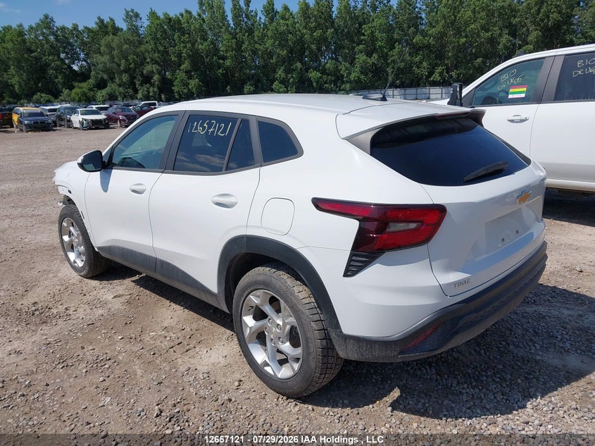 2025 CHEVROLET TRAX SPORT UTILITY VEHICLE 1.2L I-3 DI, DOHC, VVT, TURBO, 137HP