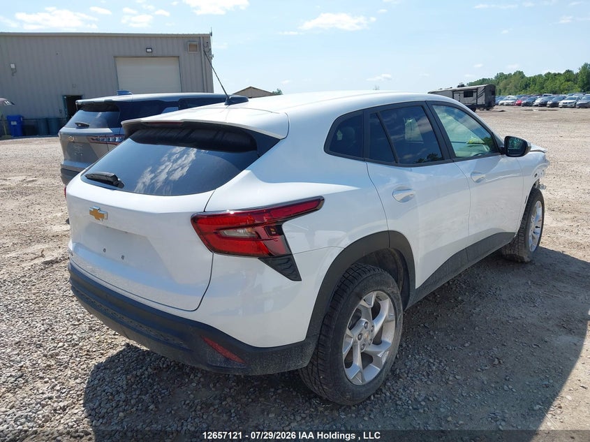 2025 CHEVROLET TRAX SPORT UTILITY VEHICLE 1.2L I-3 DI, DOHC, VVT, TURBO, 137HP