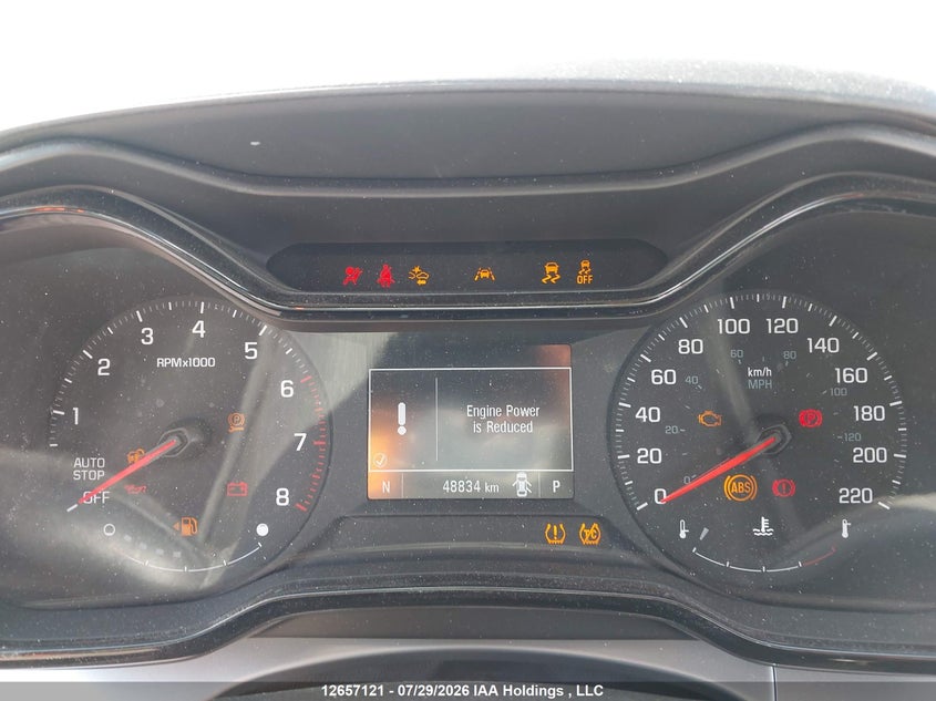 2025 CHEVROLET TRAX SPORT UTILITY VEHICLE 1.2L I-3 DI, DOHC, VVT, TURBO, 137HP