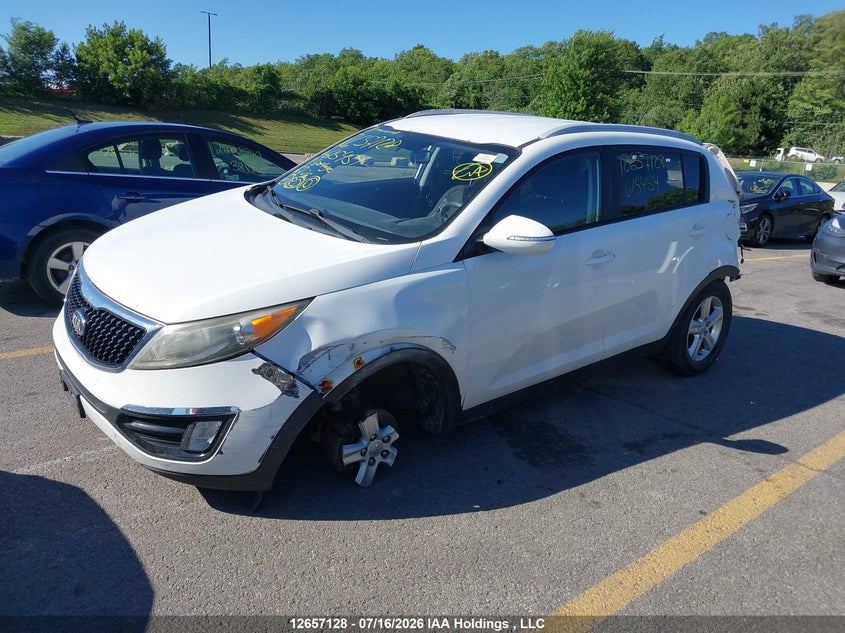 Vin: kndpb3ac9e7615454, lot: 3059223, kia sportage lx 20142
